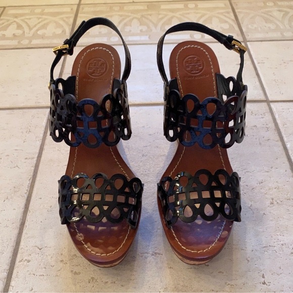 Tory Burch Shoes - Tory Burch Nori Wedge Sandals